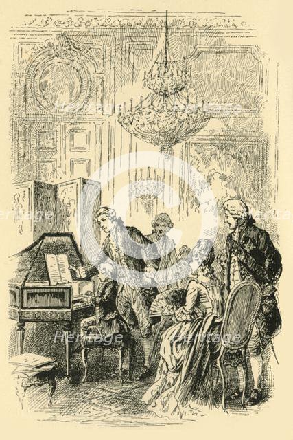 'Played before the Court at Versailles', (1907). Creator: Unknown.