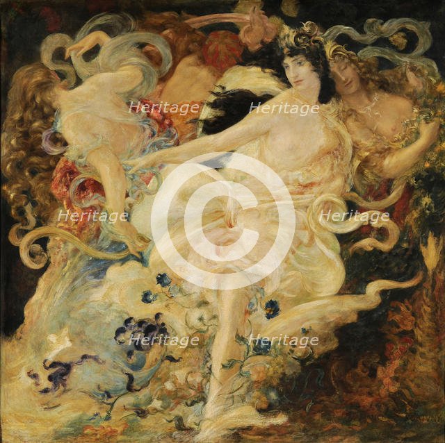 Parsifal. The Flower Maidens, 1896.