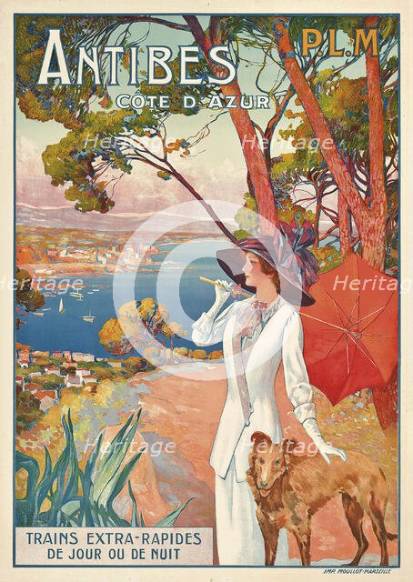 Antibes. Côte d'Azur, c1910. Creator: Dellepiane, David (1866-1932).