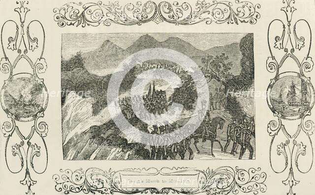 'Wool's March to Monclova', 1849. Creator: Unknown.