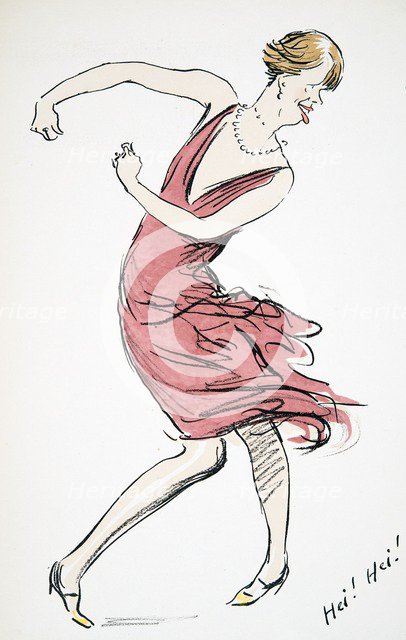 Dancing Transvestite, from 'White Bottoms' pub. 1927.