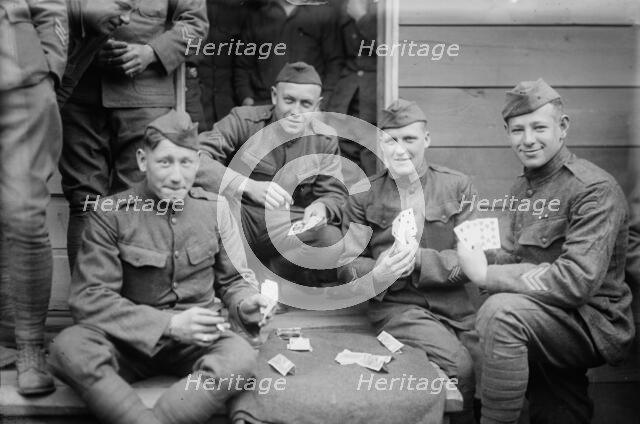 Cards, between c1915 and c1920. Creator: Bain News Service.