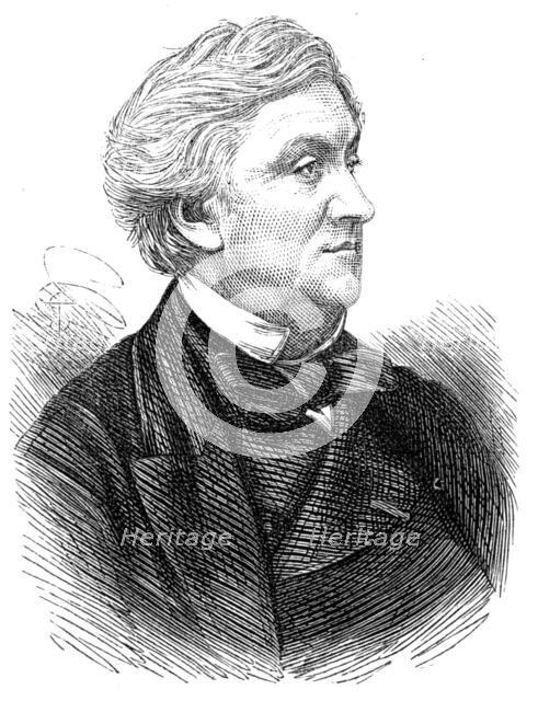 The late Sir Charles Fox, C.E., 1874. Creator: Unknown.