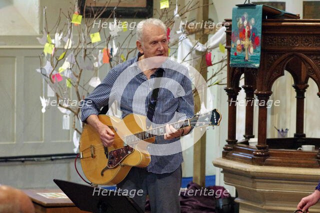 Jim Mullen, Zoe Francis and Friends, Chris Coull Promotion, St Andrew’s Church, Hove, July 2025. Creator: Brian O'Connor.