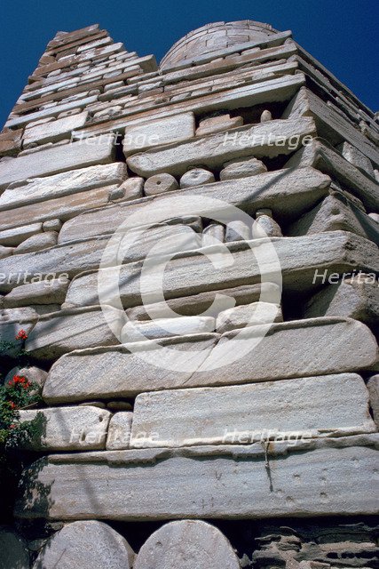 Frankish tower on the island of Paros, 13th century. Artist: Unknown