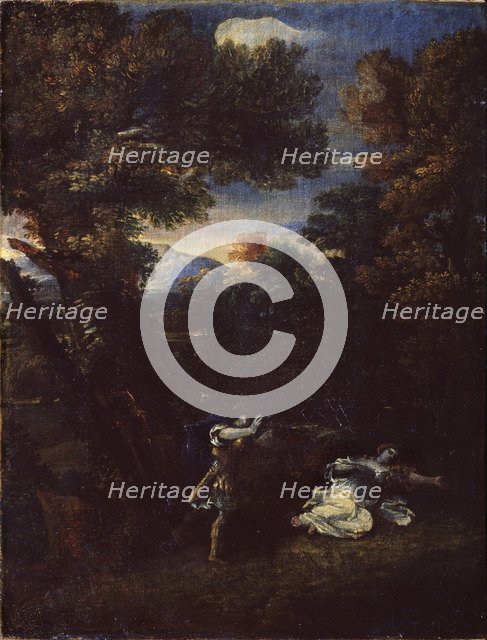 Cephalus and Procris. Artist: Franceschini, Marcantonio (1648-1729)