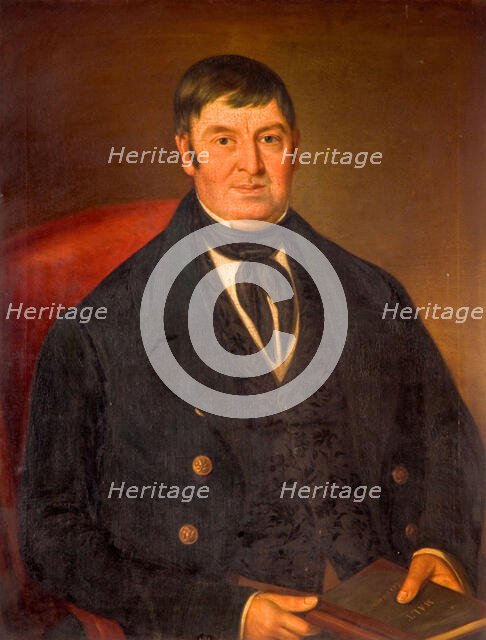 Portrait of John Mayou, 1851. Creator: Jason Wilson.