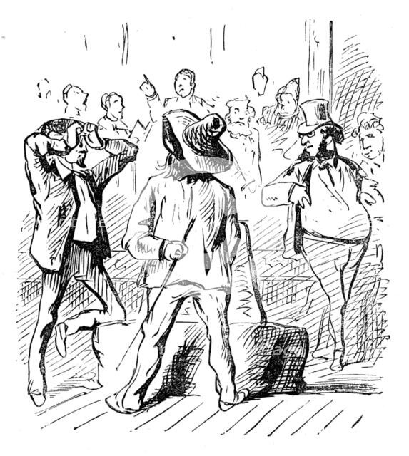 Sketches at the Vienna Exhibition, 1873. Creator: Unknown.