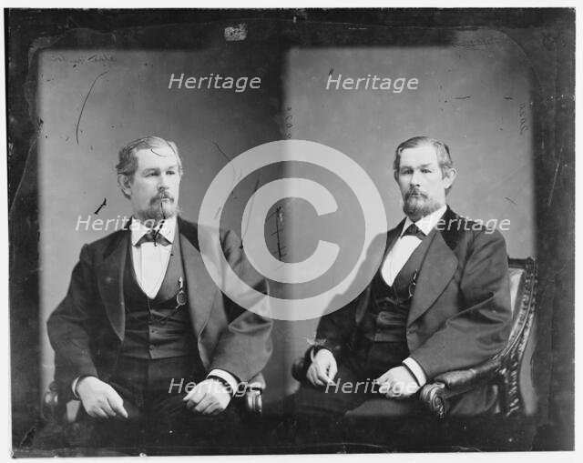 Senator Eppa Hunton of Virginia, 1865-1880.  Creator: Unknown.