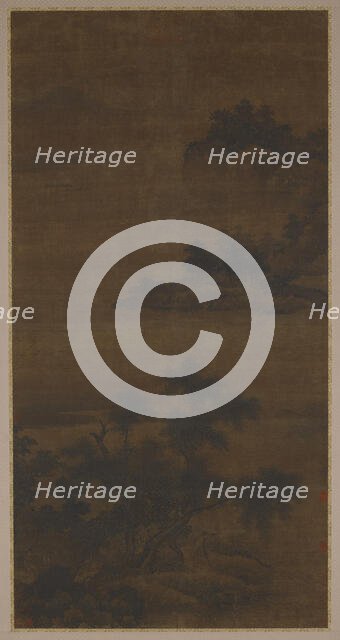 Awaiting the Ferry, Ming dynasty, 16th century. Creator: Unknown.