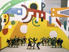 'Curtain of the Skating Rink', 1922. Creator: Fernand Leger.