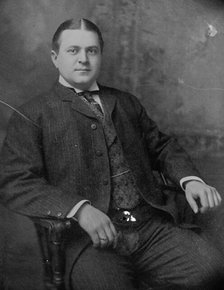 C.B. Gates seated, 1910. Creator: Bain News Service.
