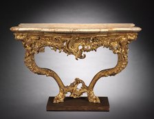 Console Table, c. 1765. Creator: Ferdinand Tietz (Austrian, 1708-1777), attributed to.