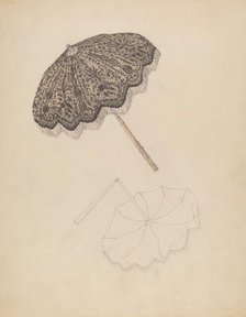 Parasol, c. 1938. Creator: Gladys Cook.