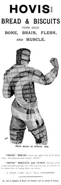 Advertisement for Hovis Bread & Biscuits, 1898. Creator: Unknown.