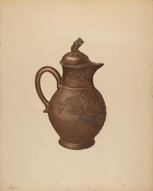 Teapot, c. 1940. Creator: Giacinto Capelli.