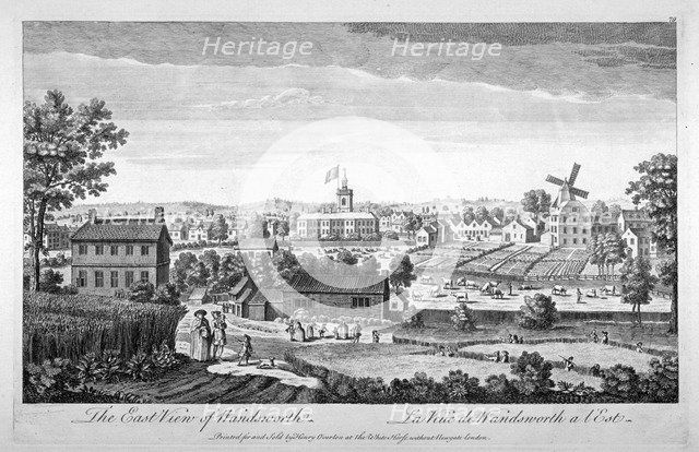 Wandsworth, London, c1750. Artist: Anon