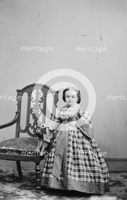 Miss Lavinia Warren, between 1855 and 1865. Creator: Unknown.