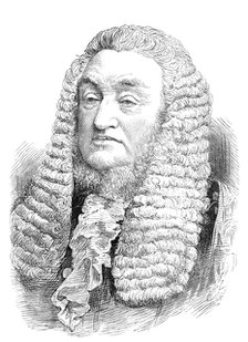 The late Sir W. M. James, Judge of the Court of Appeal, 1881. Creator: Unknown.
