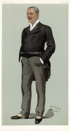 'JB', John Balfour, 1st Baron Kinross, Scottish lawyer and politician, 1899. Artist: Spy