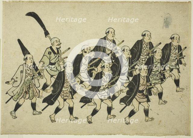 Procession of a Daimyo, c. 1681/84. Creator: Hishikawa Moronobu.
