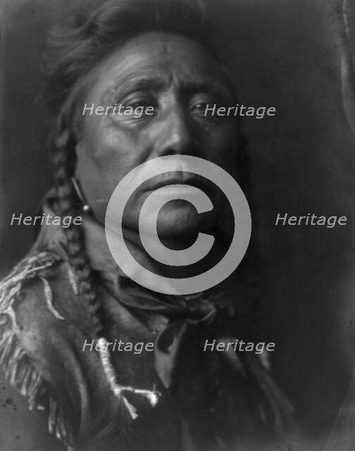 Coups Well Known-Apsaroke, c1908. Creator: Edward Sheriff Curtis.