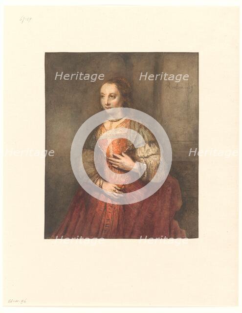 The Jewish Bride, 1796-1849. Creator: Albertus Brondgeest.