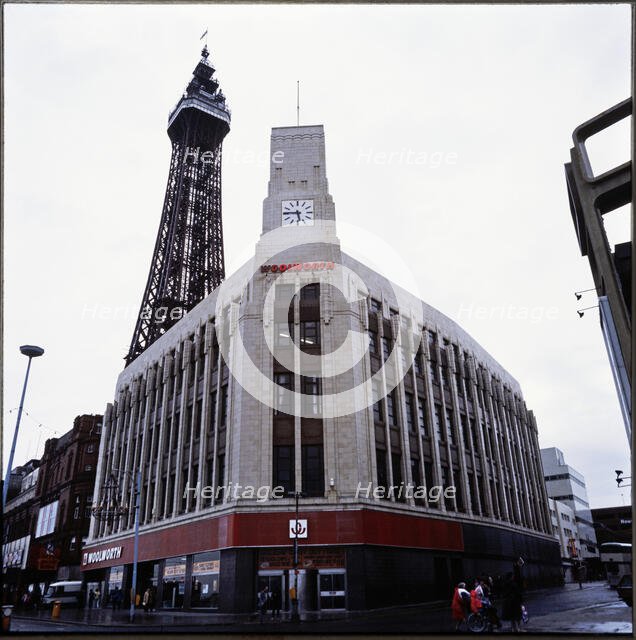 FW Woolworth and Company Limited, Bank Hey Street, Blackpool, 1970s-1980s. Creator: Nicholas Anthony John Philpot.