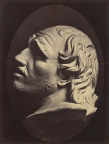 Figure 66: Head of Arrotino (the spy, the knife grinder, and so on), 1854-56, printed 1862. Creators: Duchenne de Boulogne, Adrien Alban Tournachon.