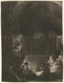 The Entombment, c. 1654. Creator: Rembrandt Harmensz van Rijn.