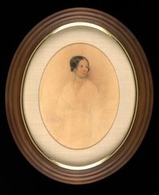 Mrs. Francis Schroeder (Caroline Seaton), ca. 1849. Creator: Richard Morrell Staigg.