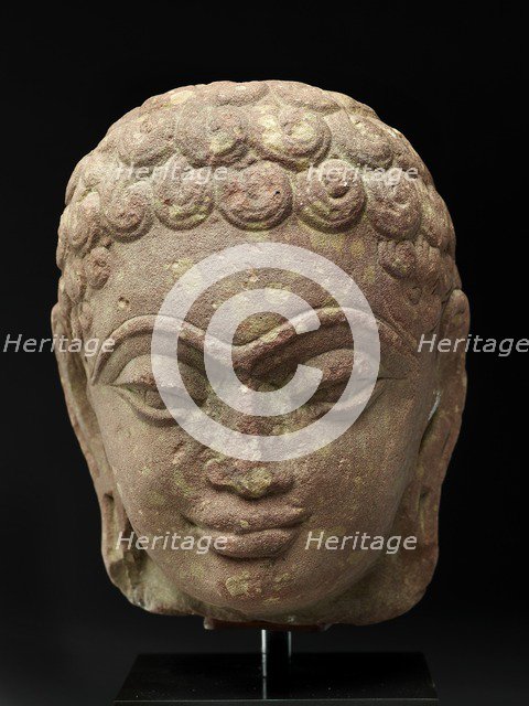 Head of a Jina, late 3rd century - early 4th century. Artist: Unknown.