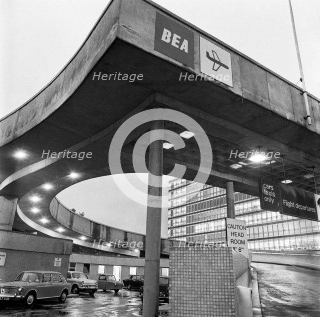 BEA Air Terminal, Cromwell Road, London, 1960-1972. Artist: John Gay
