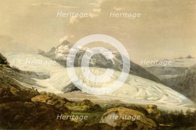 'View of Mont Furka with the Rhône Glacier', c1770, (1946).  Creator: William Pars.