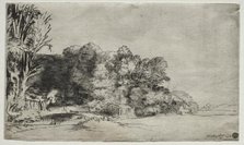 Clump of Trees with a Vista, 1652. Creator: Rembrandt van Rijn (Dutch, 1606-1669).