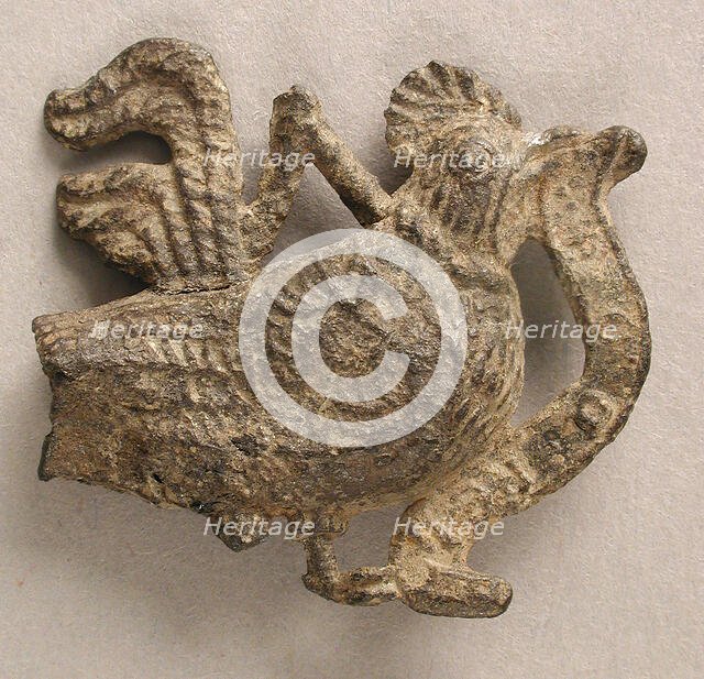 Badge with Cockney, British, 15th century. Creator: Unknown.