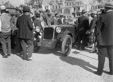 Alvis FWD at the Boulogne Motor Week, France, 1928. Artist: Bill Brunell.