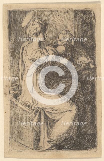 Madonna and Child, 16th century. Creator: Parmigianino.