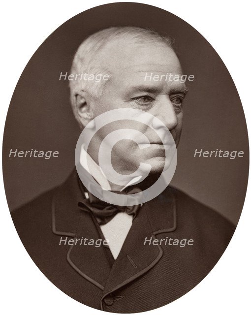 Hon Sir Henry Hawkins, Judge of the Hight Court of Justice, 1877.Artist: Lock & Whitfield