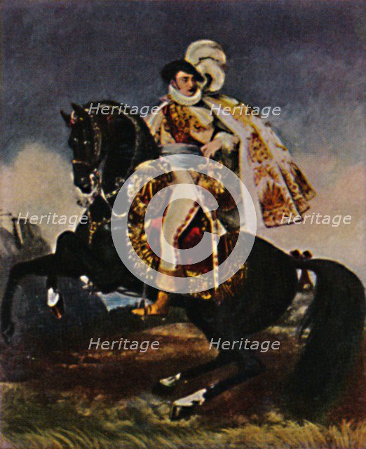'Jerome Bonaparte 1784-1860. - Gemälde von Gros', 1934. Creator: Unknown.