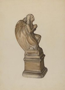 Figurine, c. 1940. Creator: Mina Lowry.