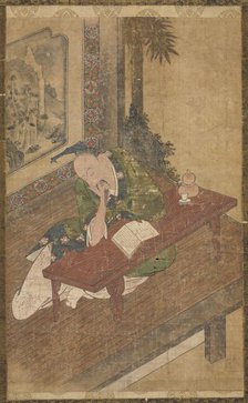 Sleeping Poet, 18th century. Creator: Unknown.