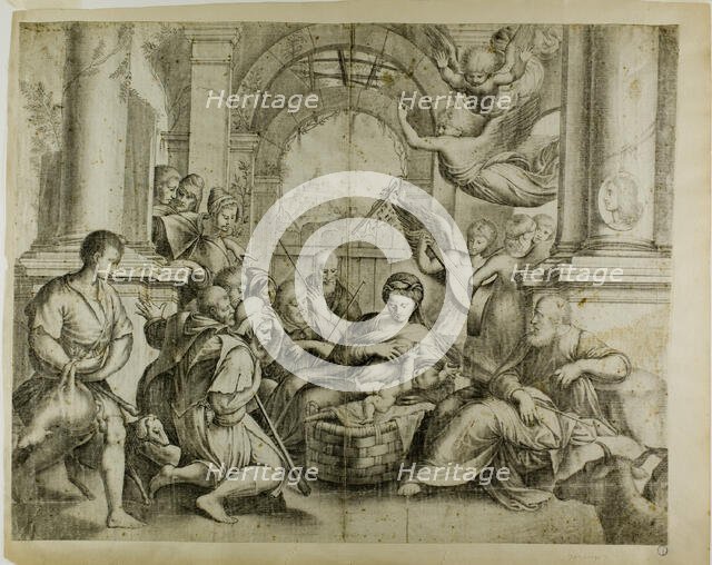 Adoration of the Shepherds, n.d. Creator: Unknown.