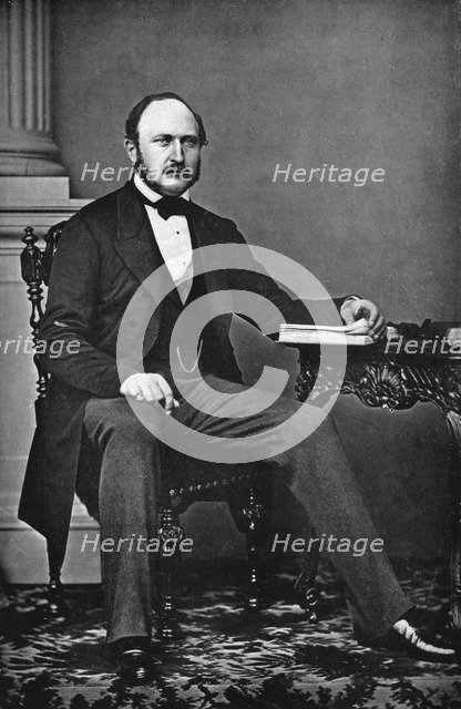 The last portrait of Albert, Prince Consort, 1861. Artist: Vernon Heath