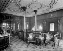 The interval bar in The Leicester, Leicester Square, London, 1895. Artist: Bedford Lemere and Company