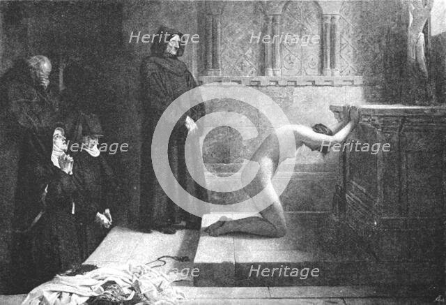 'Pictures of the Year - V. "St Elizabeth of Hungary's Great Act of Renunciation", 1891. Creator: Unknown.