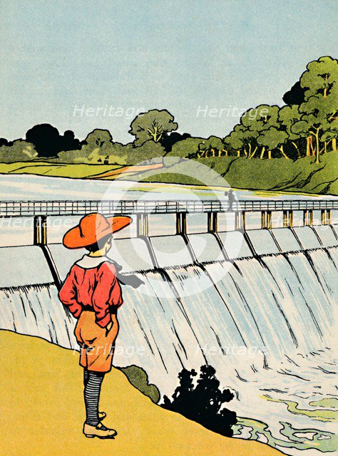 'The Dam', 1912. Artist: Charles Robinson.