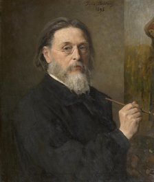 Self Portrait, 1895. Creator: Jules Breton.