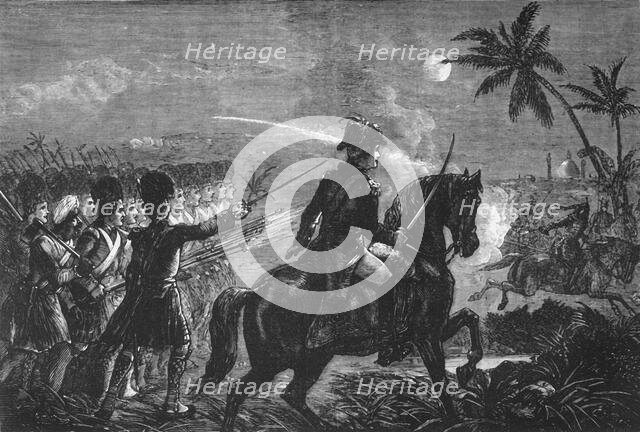 'Charge of the Highlanders at Seringapatam', c1891. Creator: James Grant.