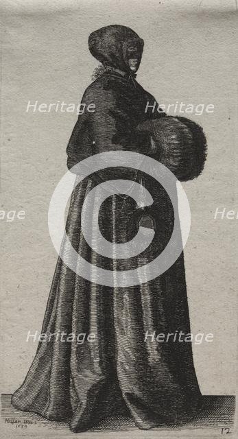 The Several Habits of English Women, from the Nobility to the Country Women..., 1639. Creator: Wenceslaus Hollar (Bohemian, 1607-1677).